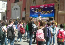 in piazza della Rossa